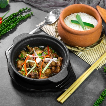 Ba rọi kho tiêu ( tộ)